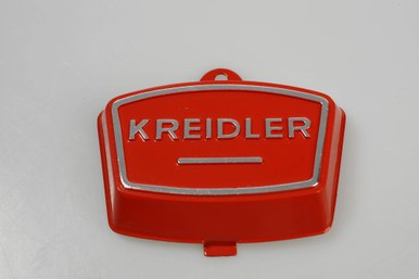 Zierdeckel KREIDLER rot (Alu)