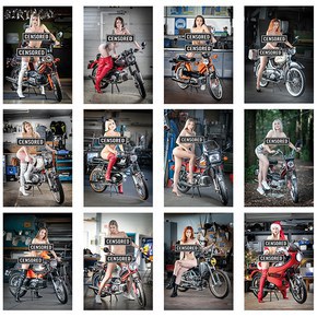 KREIDLER Wandkalender Girls 2025